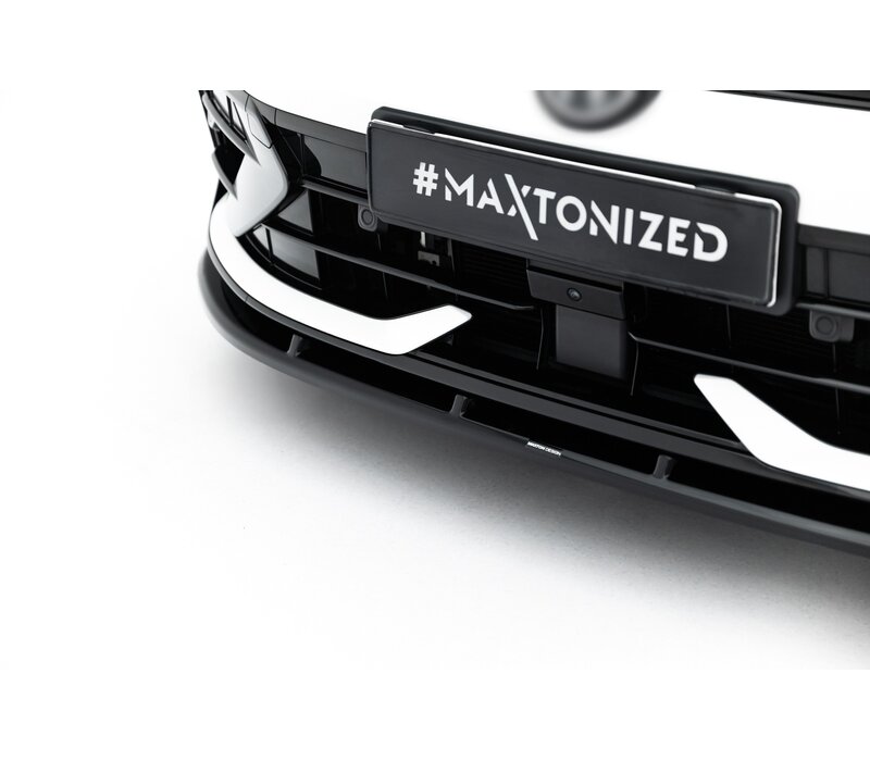 Front Splitter V.2 voor VW Golf 8.5 R Hatchback / Variant