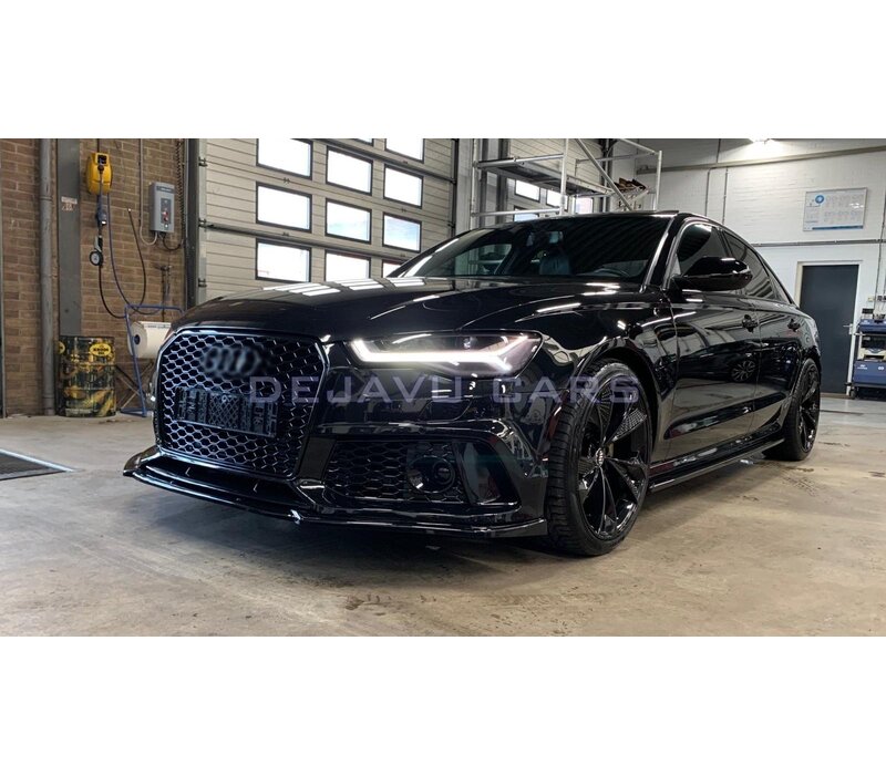 RS6 Look Front Grill voor Audi A6 C7.5 Facelift / S line S6