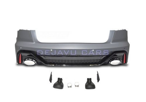 OEM Line ® RS6 Look hintere Stoßstange für Audi A6 C8 4K Limousine