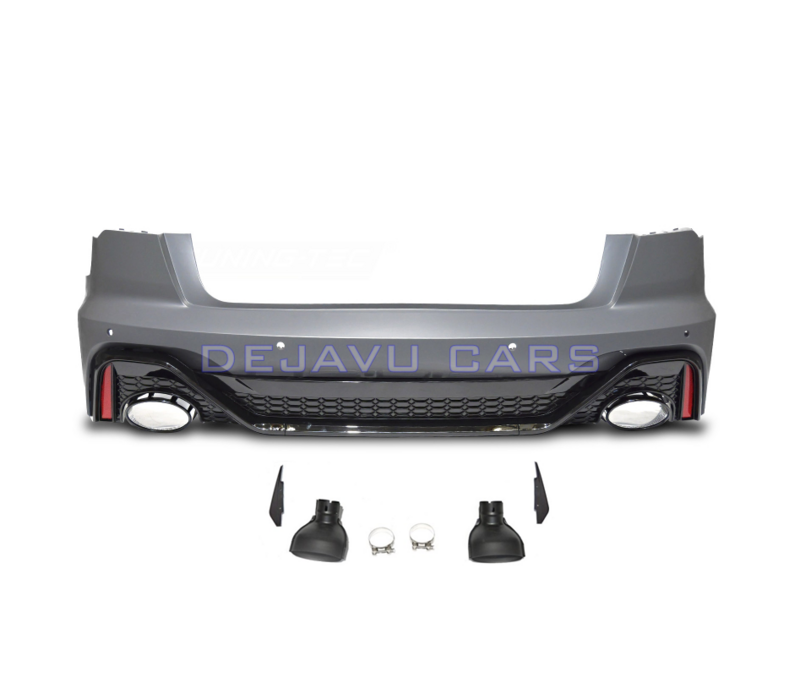 RS6 Look Achterbumper voor Audi A6 C8 4K Sedan