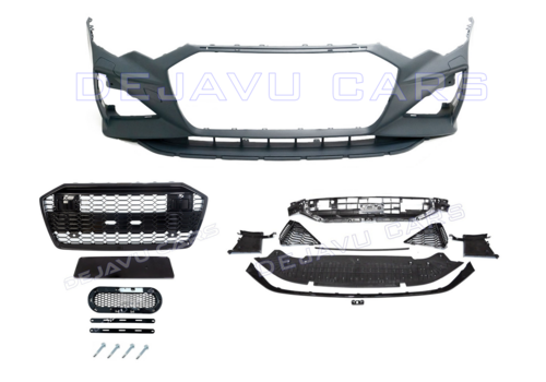 OEM Line ® RS6 Look Front bumper for Audi A6 C8 4K Saloon / Estate