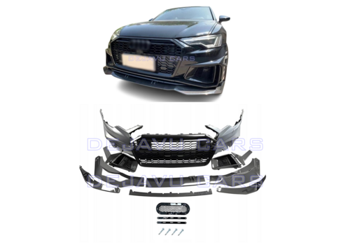 OEM Line ® Aggressive RS6 Look vordere Stoßstange für Audi A6 C8 4K Limousine / Avant