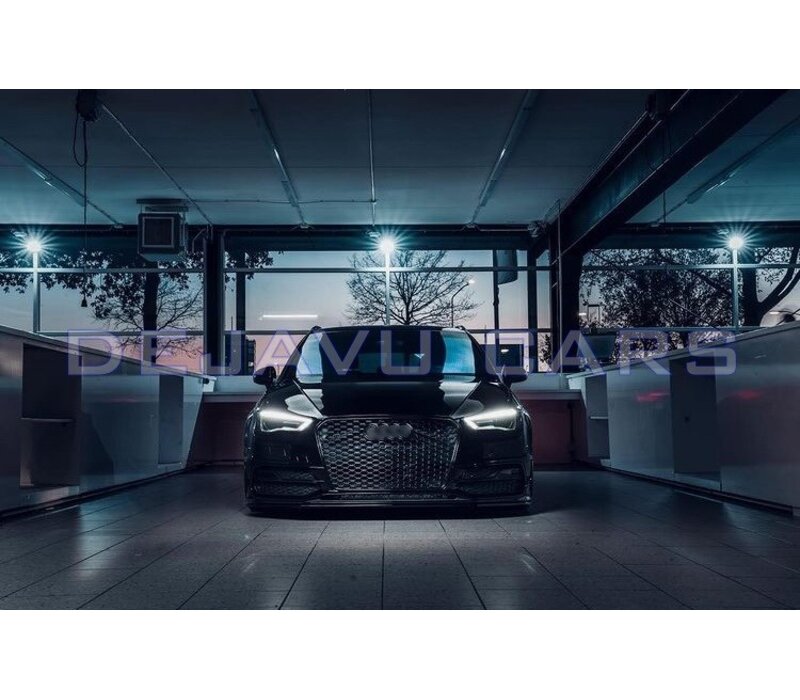 RS3 Look Frontgrill High-gloss Piano Black Edition for Audi A3 8V, S-line, S3