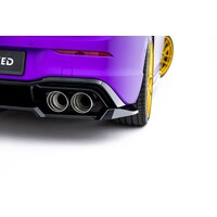 Central Rear Splitter V.2 voor Volkswagen Golf 8 R / 8.5 R