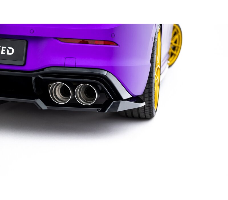 Central Rear Splitter V.2 (with vertical bars) for Volkswagen Golf 8 R / 8.5 R Hatchback