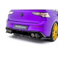 Central Rear Splitter V.2 voor Volkswagen Golf 8 R / 8.5 R