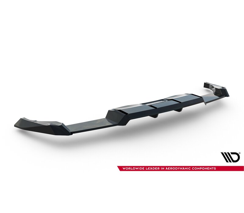 Central Rear Splitter V.2 voor Volkswagen Golf 8 R / 8.5 R