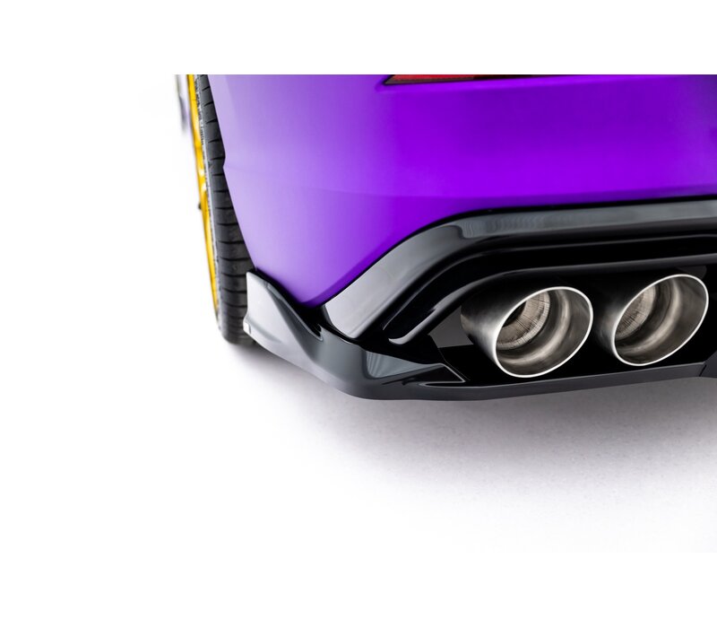 Central Rear Splitter V.1 (with vertical bars) for Volkswagen Golf 8 R / 8.5 R Hatchback