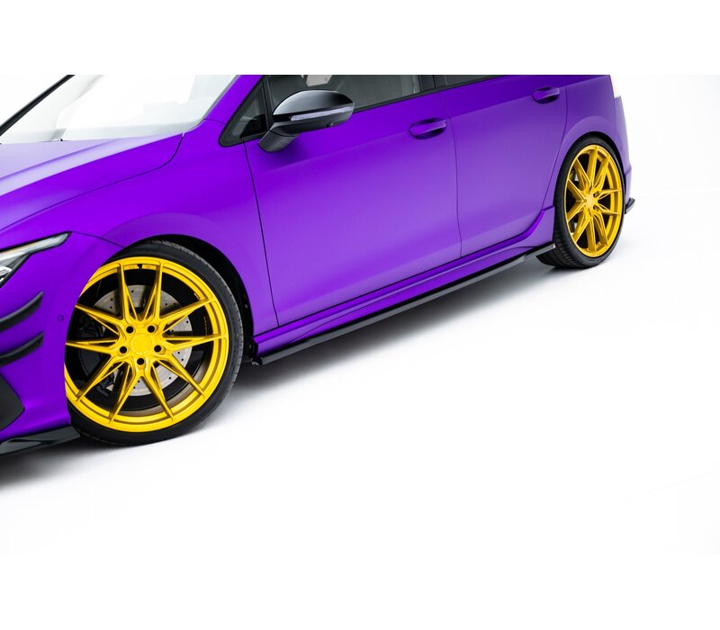 Side Skirts Diffuser V.1 for Volkswagen Golf 8 R / 8.5 R