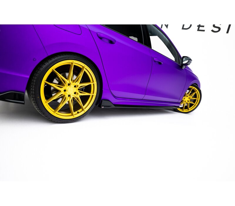 Side Skirts Diffuser V.4 for Volkswagen Golf 8 R / 8.5 R Hatchback