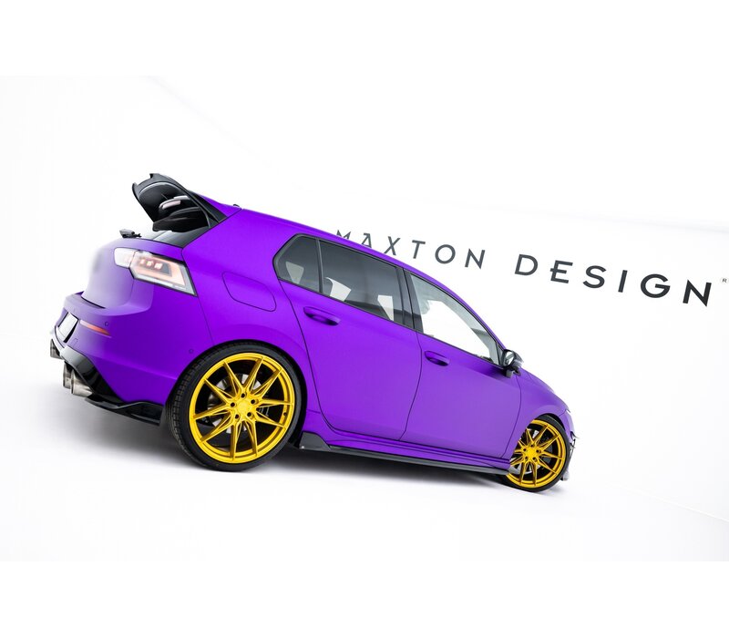 Side Skirts Diffuser V.4 for Volkswagen Golf 8 R / 8.5 R Hatchback