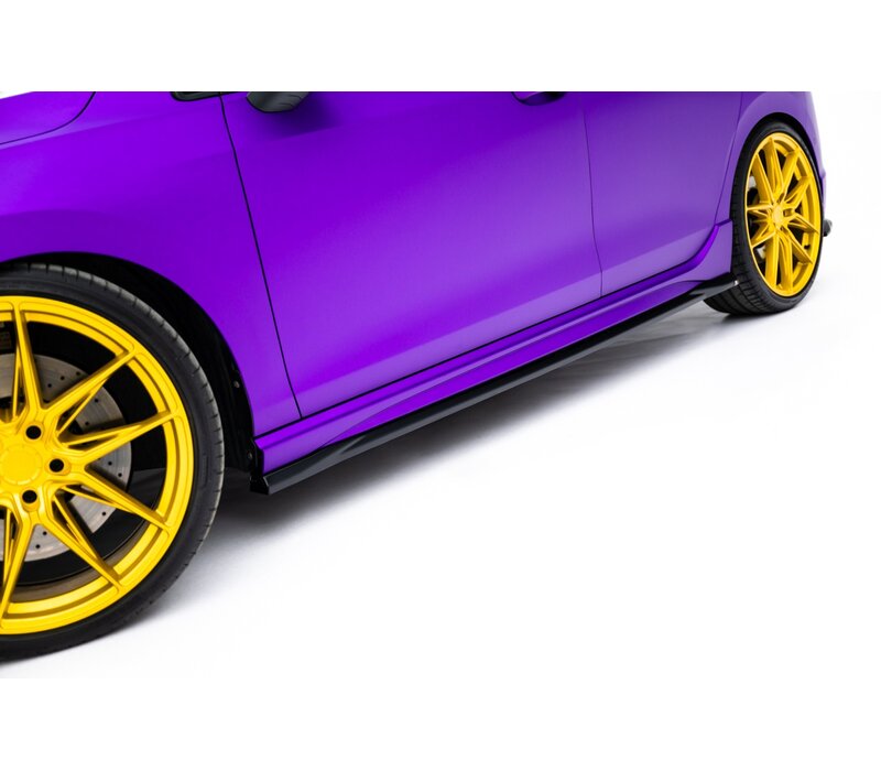 Side Skirts Diffuser V.5 for Volkswagen Golf 8 R / 8.5 R Hatchback