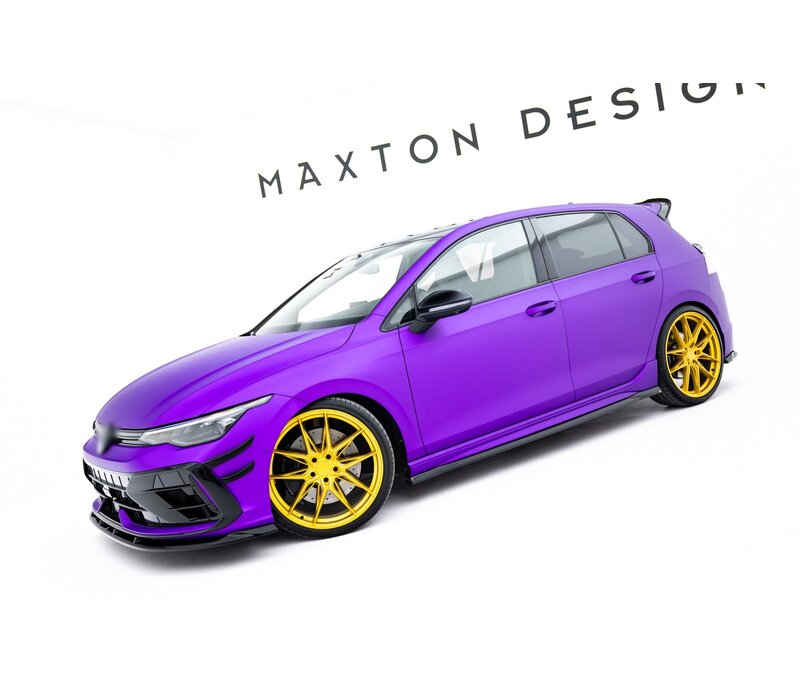 Side Skirts Diffuser V.5 voor VW Golf 8 R / 8.5 R Hatchback