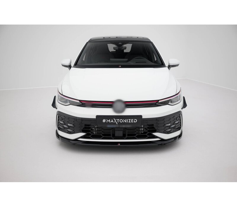 Front Splitter V.4 for Volkswagen Golf 8.5 GTI / GTD / GTE / R-Line