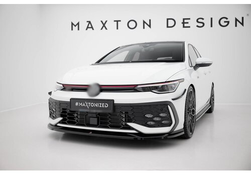 Maxton Design Front Splitter V.4 voor Volkswagen Golf 8.5 GTI / GTD / GTE / R-Line