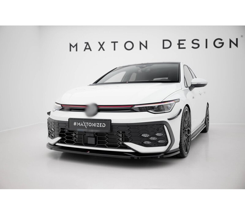 Front Splitter V.4 for Volkswagen Golf 8.5 GTI / GTD / GTE / R-Line