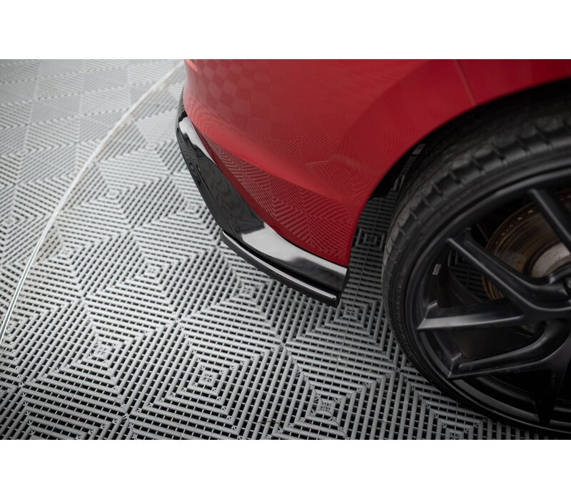 Rear Side splitter V.3 voor Volkswagen Golf 8 / 8.5 GTI