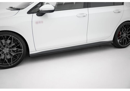 Maxton Design Seitenschweller Diffusor für Volkswagen Golf GTI / GTD / GTE / R line / GTI Clubsport