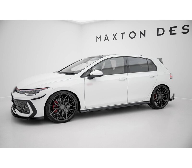 Side Skirts Diffuser V.3 for VW Golf 8 GTI / GTD / GTE / R line / GTI Clubsport