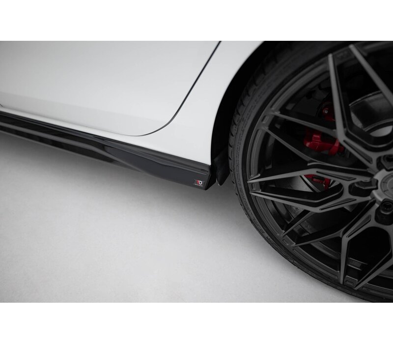 Side Skirts Diffuser V.3 for VW Golf 8 GTI / GTD / GTE / R line / GTI Clubsport