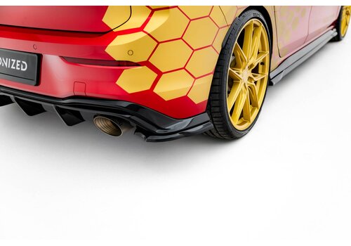 Maxton Design Rear Side splitter V.3 für Volkswagen Golf 8.5 GTI Clubsport