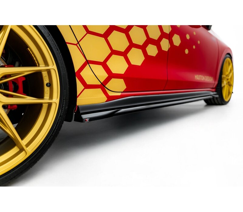 Seitenschweller Diffusor V.1 für VW Golf GTI / GTD / GTE / R line / GTI Clubsport