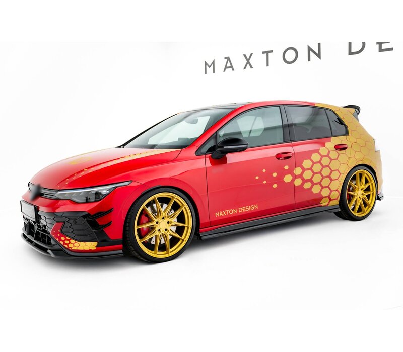 Seitenschweller Diffusor V.1 für VW Golf GTI / GTD / GTE / R line / GTI Clubsport