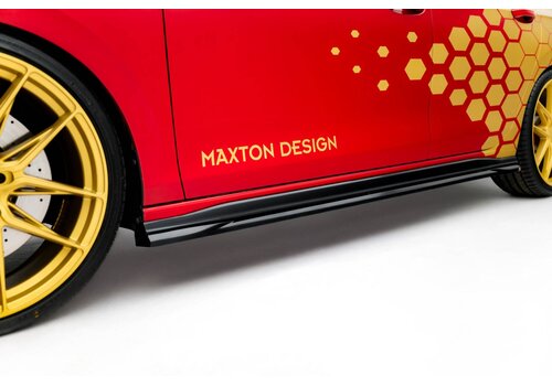 Maxton Design Seitenschweller Diffusor V.1 für VW Golf GTI / GTD / GTE / R line / GTI Clubsport