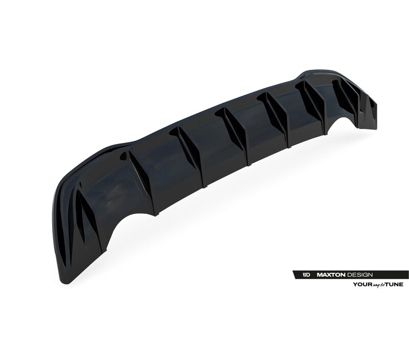 Aggressive Diffuser voor Volkswagen Golf 8 / 8.5 standaard
