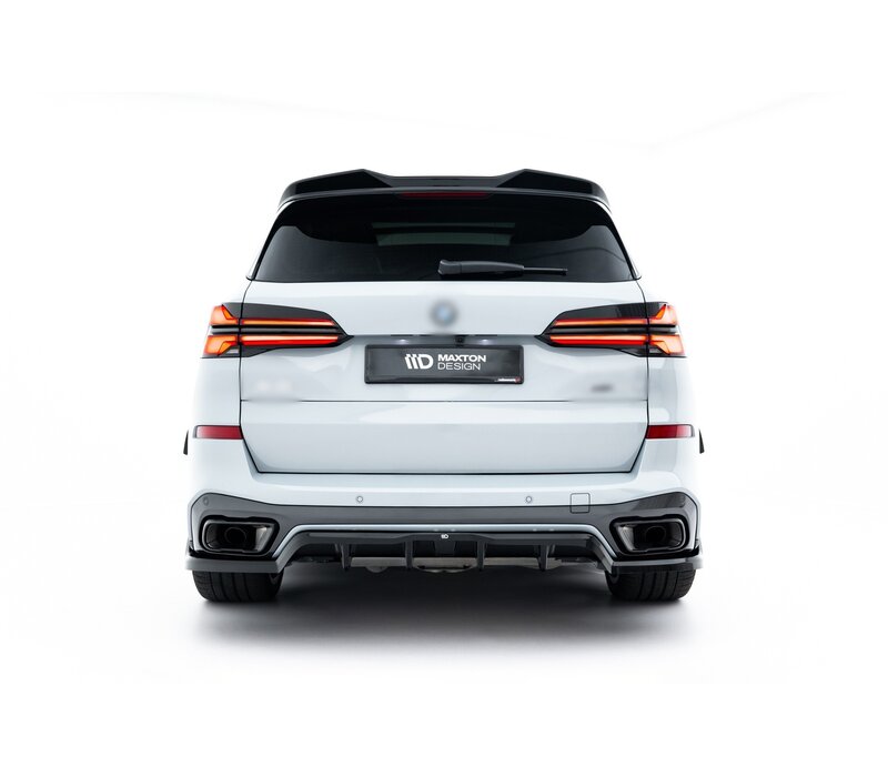 Central Rear Splitter V.2 voor BMW X5 G05 M Pack Facelift
