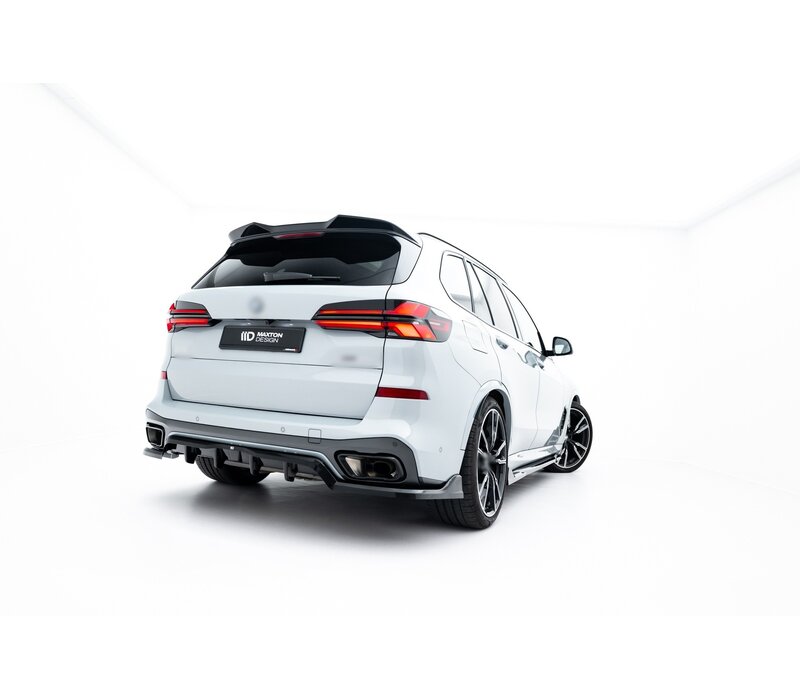 Central Rear Splitter V.2 voor BMW X5 G05 M Pack Facelift
