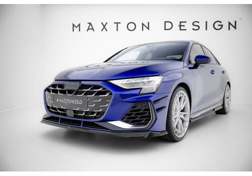 Maxton Design Front splitter V.2 for Audi A3 S-Line / S3 8Y Sedan/Sportback