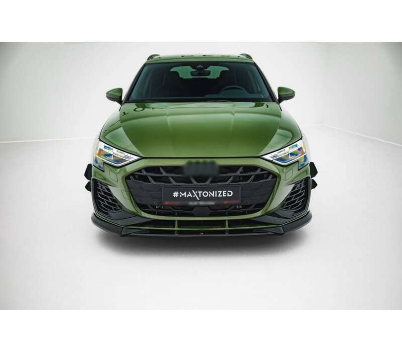 Front splitter V.1 voor Audi A3 S-Line/S3 8Y Sedan/Sportback