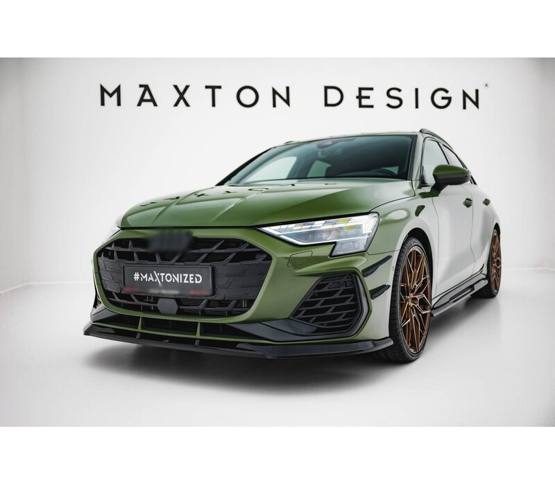 Front splitter V.1 voor Audi A3 S-Line/S3 8Y Sedan/Sportback