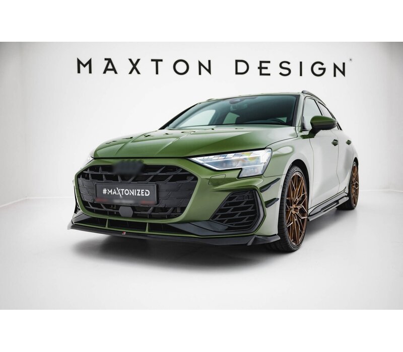 Front splitter V.2 for Audi A3 S-Line / S3 8Y Sedan/Sportback