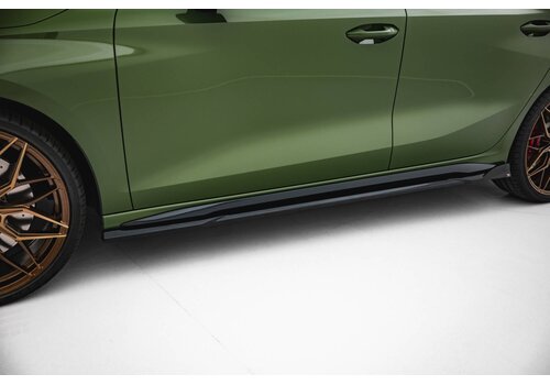 Maxton Design Side Skirts Diffuser V.3 for Audi S3 / A3 8Y S line Sedan/Sportback