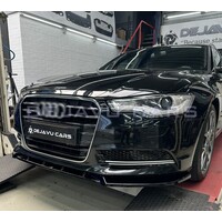 RS6 Look Mistlamp roosters Silver/Black voor Audi A6 C7