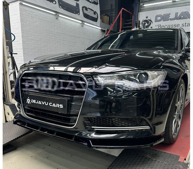 RS6 Look Mistlamp roosters Silver/Black voor Audi A6 C7