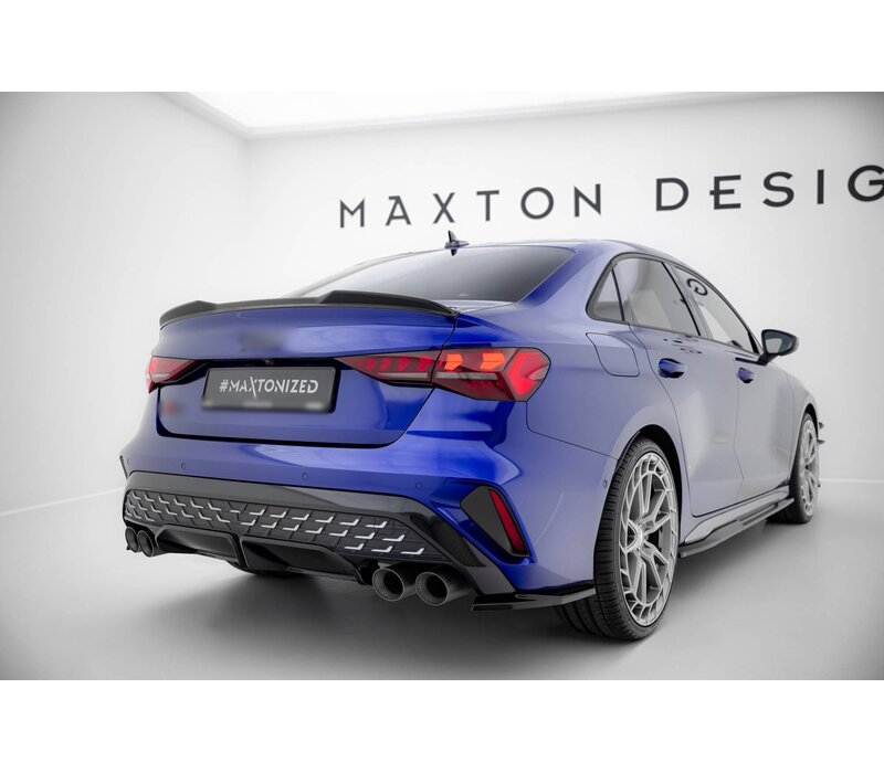 Achterklep Spoiler Extension 3D voor Audi A3/S line/S3/RS3