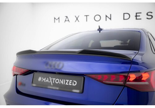 Maxton Design Achterklep Spoiler Extension 3D voor Audi A3 / A3 S line / S3 / RS3 Sedan