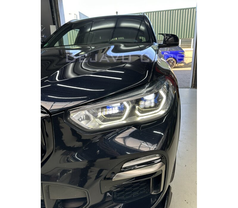 Glänzend schwarz spiegelkappen für BMW X3 (G01) X4 (G02) X5 (G05) X6 (G06) X7 (G07)