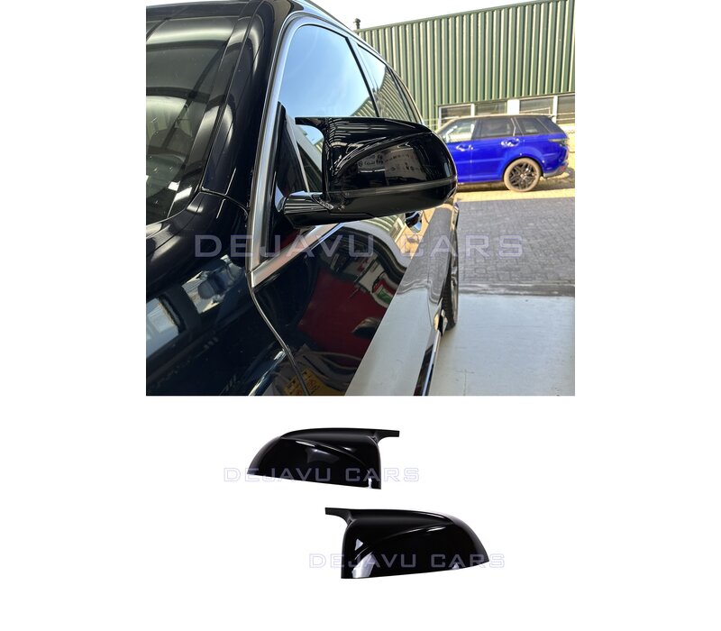 Glänzend schwarz spiegelkappen für BMW X3 (G01) X4 (G02) X5 (G05) X6 (G06) X7 (G07)