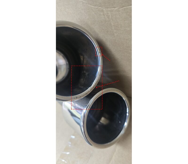 S line Look Exhaust tips V.2 -  (B-WARE)