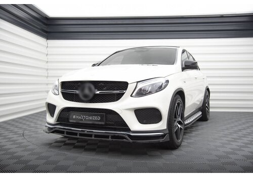Maxton Design Front splitter V.2 voor Mercedes Benz GLE C292 Coupe 43 AMG / AMG-Line