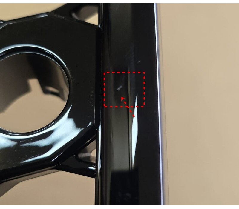 RS6 Look Kühlergrill Black Edition für Audi A6 C6 4F / S line / S6 - (B-WARE)