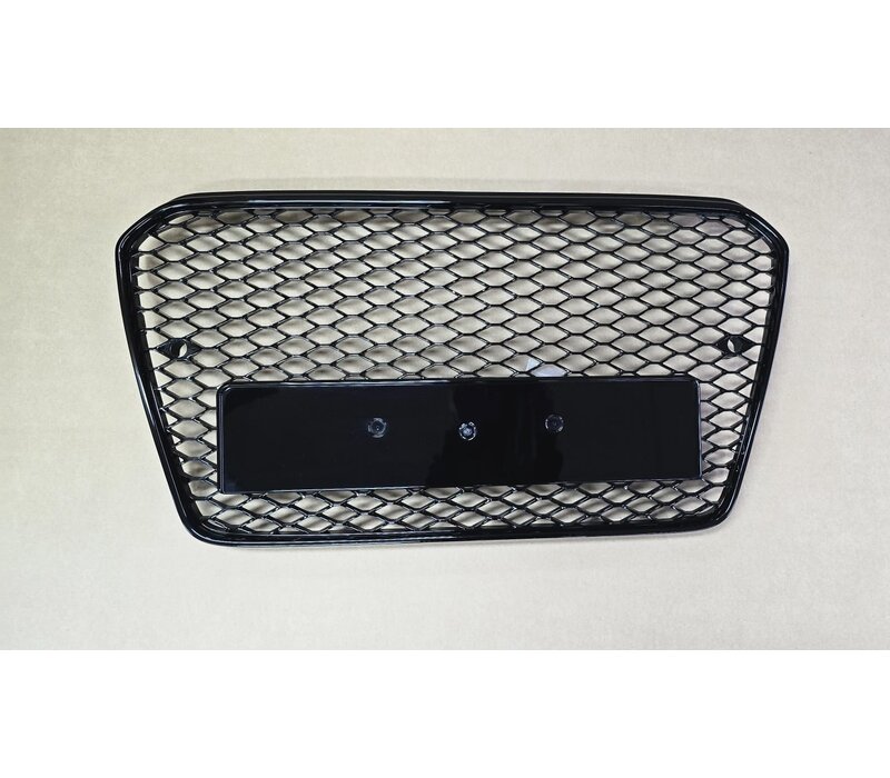 RS5 Look Front Grill Black Edition voor Audi A5 B8 -  (B-WARE)