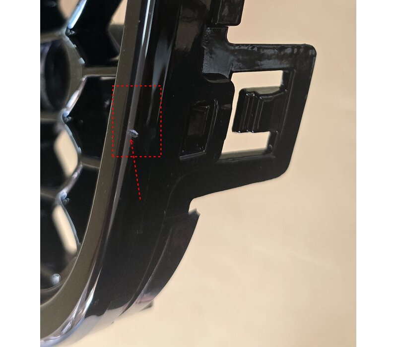 RS5 Look Front Grill Black Edition for Audi A5 B8 -  (B-WARE)