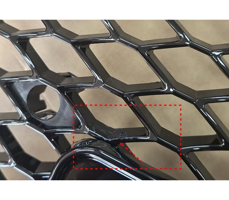 RS5 Look Front Grill Black Edition for Audi A5 B8 -  (B-WARE)