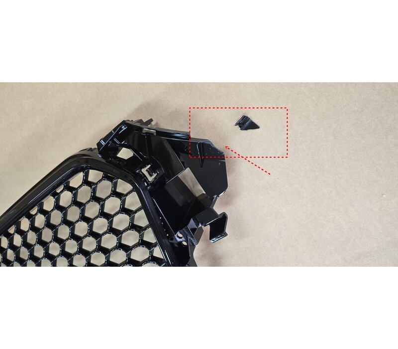 RS4 Look Kühlergrill Black Edition für Audi A4 B8.5 /  S line / S4 -  (B-WARE)