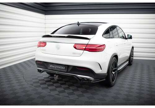 Maxton Design Central Rear Splitter for Mercedes Benz GLE 43 AMG Coupe C292